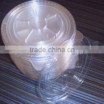 Customized Disposable Clear Plastic Bowl Lid photo-3