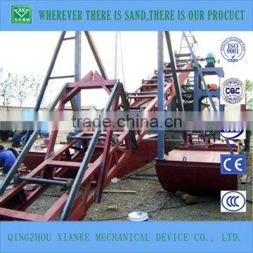 Mini Sand Bucket Chain Dredging Boat for Sale photo-3