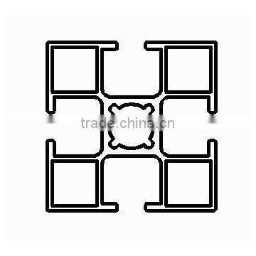 Extruded Modular aluminum profile Support profile office workstation office partition wall cubicle room