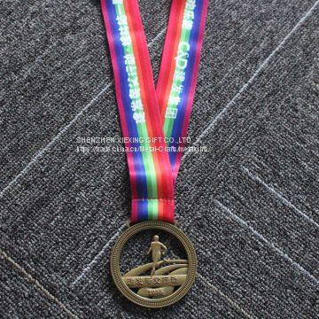 Custom medals no minimum order running award medal