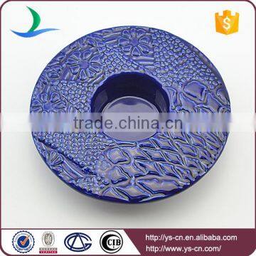 Modern Design Decoration Round Ceramic Candle Holder