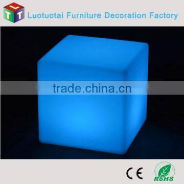 China Rechargable 3d Led Cube for Bar,cafe,garden,home Decoration photo-2