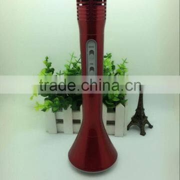 Portable Cheap Mobile Phone Bluetooth Wireless Handheld Karaoke With Colorful Flashlight For Outdoor Picnic/Camplng/Hiking/Party photo-4