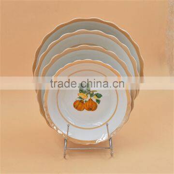 Custom Printed Ceramic Dinner Plate