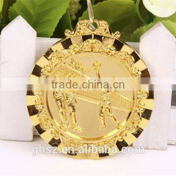 Best Selling Zinc Alloy Volleyball Gold Medals photo-2
