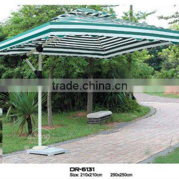 easily control side pole restaurant parasol beach umbrella parts
