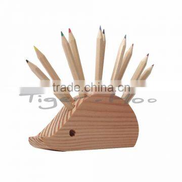 Office Stationary Novelty Hedgehog Shaped Desktop Pen Holder photo-2