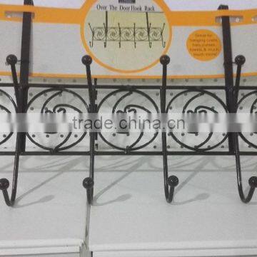 Over the door clothes rack