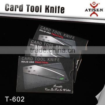 Folding Credit Card Knife With Stainless Steel Blade photo-5