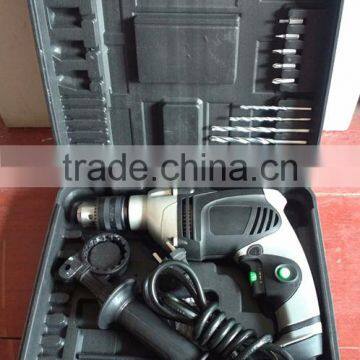 GOLDENTOOL 13mm 710w Aluminum Housing Electric Power Impact Hand Drill Machine