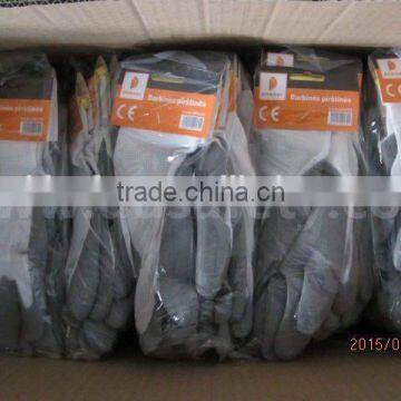 Green Nylon With Green Pu Gloves photo-6