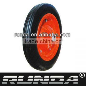 Wheelbarrow rubber wheel /solid wheel 3.25-8