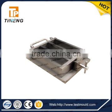 Stainless steel three gang mould