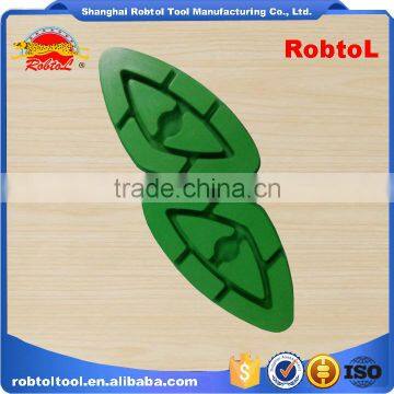 95mm 5# Diamond Floor Polishing Pads Triangle Hook and Loop Grinding Grinder Renew Renovation Marble Granite Concrete Terrazzo photo-5