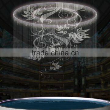 Indoor Decoration Removable Portable Fountain Digital Water Curtain
