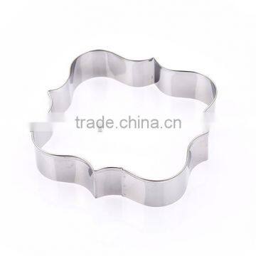 BZD19 Floral Pattern Stainless Steel Cake Mold Wholesale Cheap photo-3