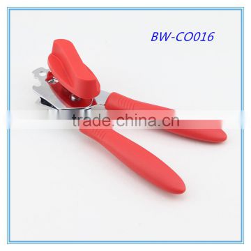 Red Plastic Handle Multifunctions Heavy Duty Can Opener