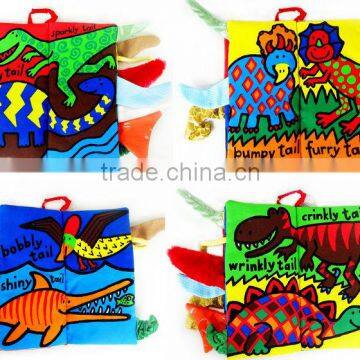 New Born Baby Infant Developmental Soft Animal Cloth Book photo-2