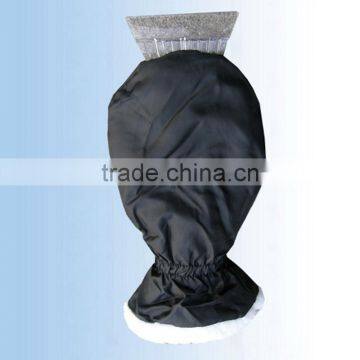 Customized Car Cleaning Tool Ice Scraper With Glove photo-3