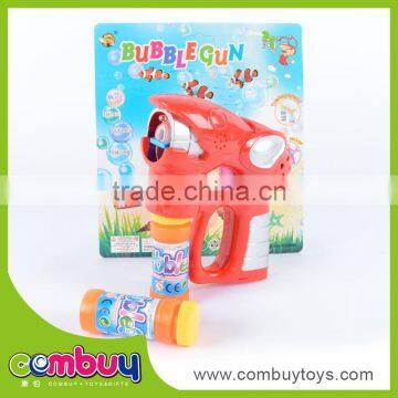 Popular cartoon bird toy flash soap bubble gun electric