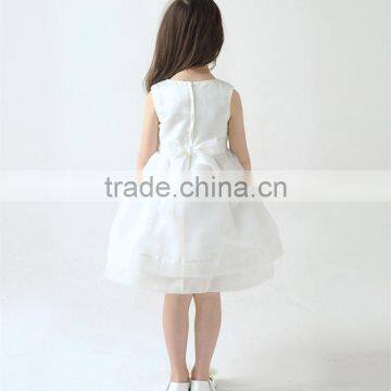 Elegant Baby Girls Christening Dresses Flower Lace Girl Ceremony Dress Princess Birthday Party Baby Girl Formal Occasion Dress photo-6