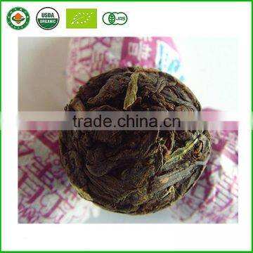 Chinese Cooked Pu-erh Tea Leaves Yunnan Puer Delicious Sweet Glutinous Rice Sweet Tuo Tea Crude Ripe Tea photo-3