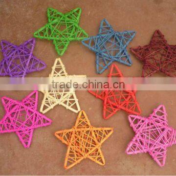 rattan star home decoration