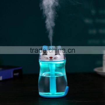 UCHOME Cartoon Mist Maker Cat Style LED Light Humidifier photo-2