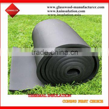 PVC / NBR Rubber Foam / black flexible rubber foam insulation sheet