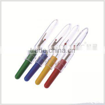 Kearing Economical Seam Ripper with Colorful Plastic Handle for Sew Thread Cutting # SR110