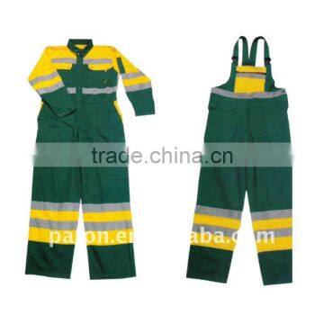 Workwear Product Type and 100% Cotton Material Road Safety Coverall photo-2