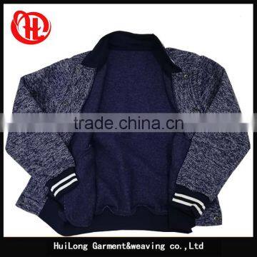 Custom Children Clothing Fleece Fabric Kids Varsity Jacket photo-3