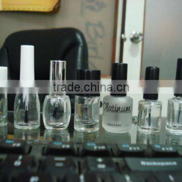 Clear Glass 5 ml Nail Polish Bottle,High Quality Nail Polish Bottle With Cap and Brush photo-5