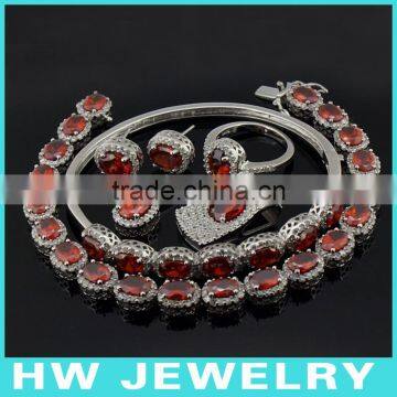 40621 factory 925 sterling silver jewellery sets