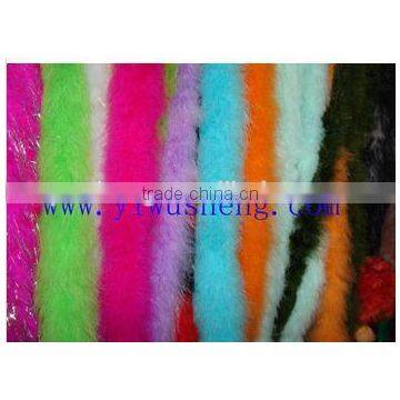 Factory cheap carnival parade costumes plumes long sex Fluffy Luscious colourful marabou feather boa decorations