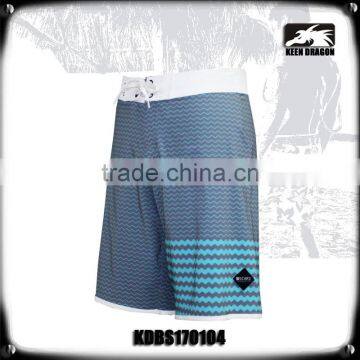 Blue Waves Board Shorts With Waterproof Welded Back Pocket photo-4