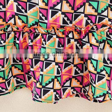 China Wholesale Cheap Girl Fashion Summer Baby Girl Suits Print Kids Clothing Sets South Africa Style Girls Dress photo-4