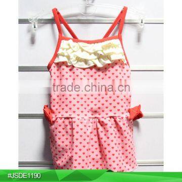 China Girl One Piece Young Baby Girl Swimwear