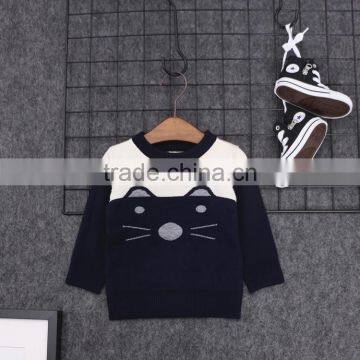 S16709A Wholesale Latest Cotton Knitting Children Kid Sweater for Boys photo-4