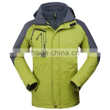 wholesale men winterproof softshell jackets with sport design