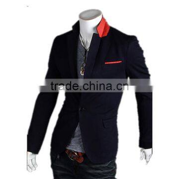 Latest New Design Casual Style One Button Slim Men Blazer photo-5