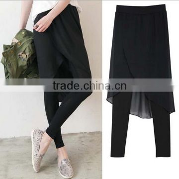 EY0051L Korean Hot Girls Fashion Winter Cotton Thick Warm Women Ladies Skirts Leggings