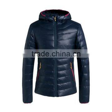 OEM Fashion Ultra Light Nylon Down Jackets/women Slim Fit Women Light Down Jacket For Outdoor and Indoor photo-4
