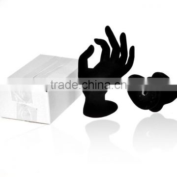 1PC Black Hand Ring Jewelry Display Stand 17.5x8cm(6-7/8"),Customize