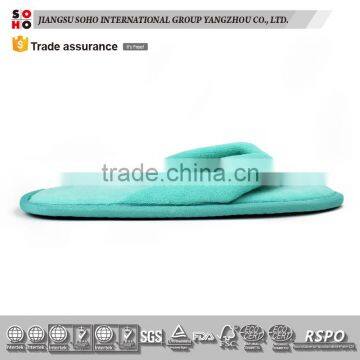 2017 New Comfortable Cotton Velour Hotel Slipper Cotton Spa Slippers Eva Slipper Making Machine photo-2