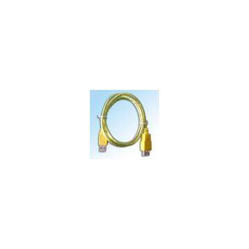 USB Extension Cable 2.0 Version 1.8Meter Yellow A Plug Asocket