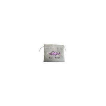 Embroidered Jewelry Drawstring Pouch