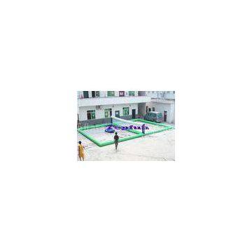 OEM Inflatable Water Volleyball Court For Water Sports , Inflatable Water Polo