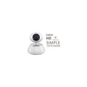 Small Pan Tilt Zoom Onvif IP Camera Megapixel , Home Guard Wifi IP Camera