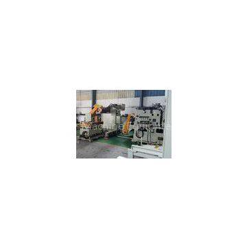 Full Closed Loop Control NC Servo Roll Decoiler Straightener Feeder 3 In 1 With 88 mm Feeding Roller